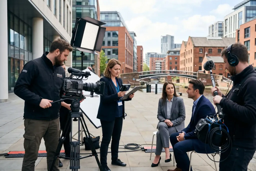 corporate video production agency in Manchester, B2B video marketing, video strategy agency